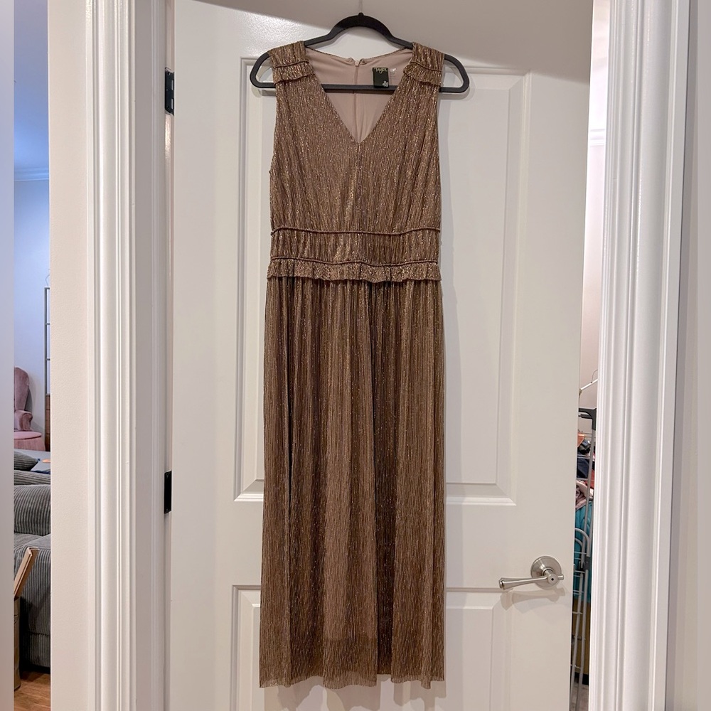 Shimmery Copper Gown